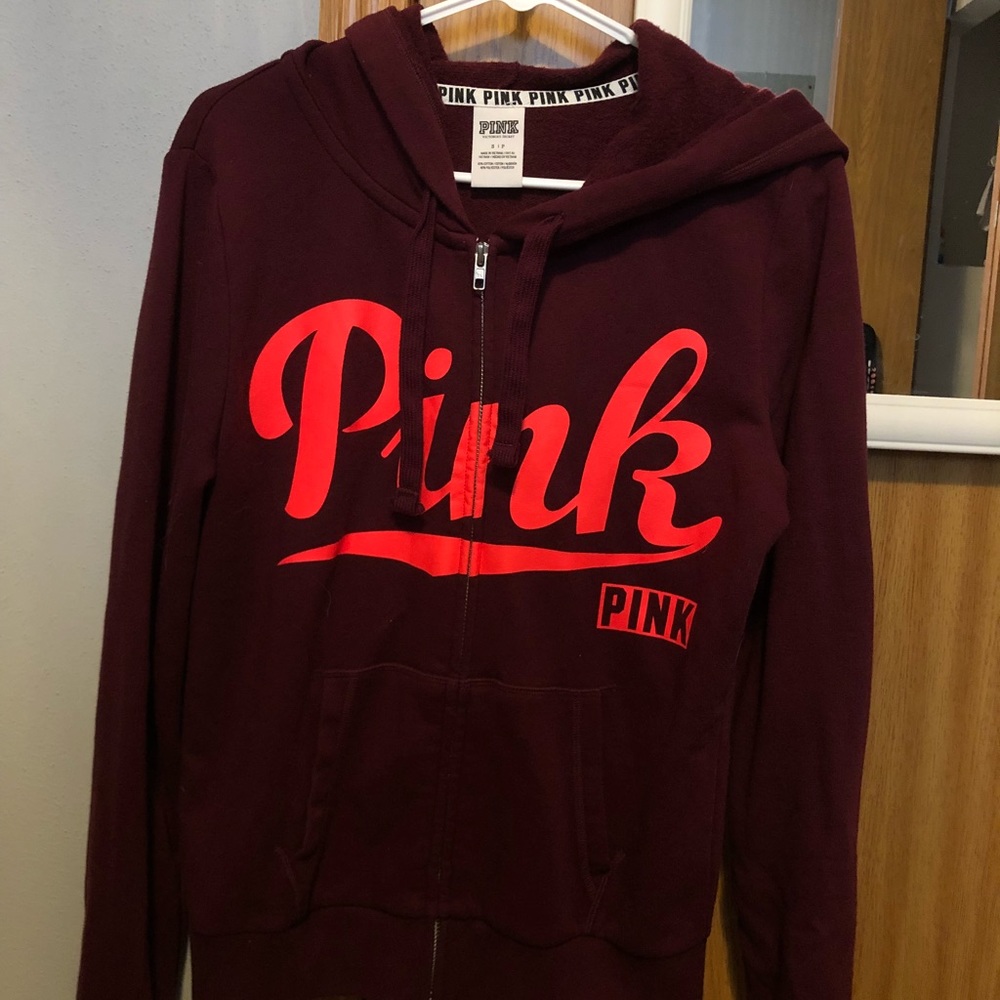 Pink hoodie/sweatshirt